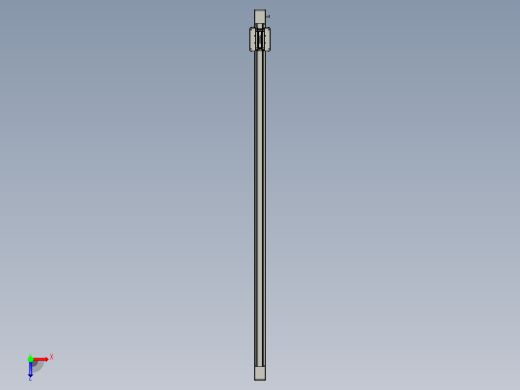 威洛博直线电机模组EB6-L140-S1750-光轴俯视缩略图