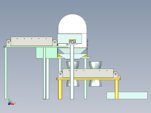 切片机设计（sw）前视缩略图