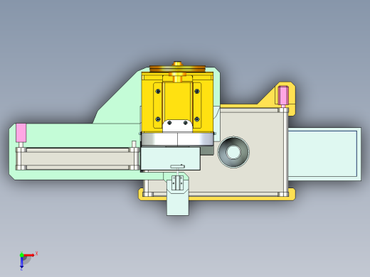 切片机设计（sw）俯视缩略图