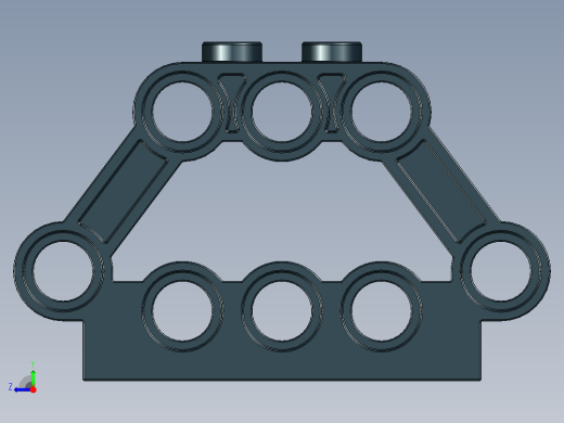 气缸电机-32333 Black Technic Engine Block 1 x 5 x 3右视缩略图