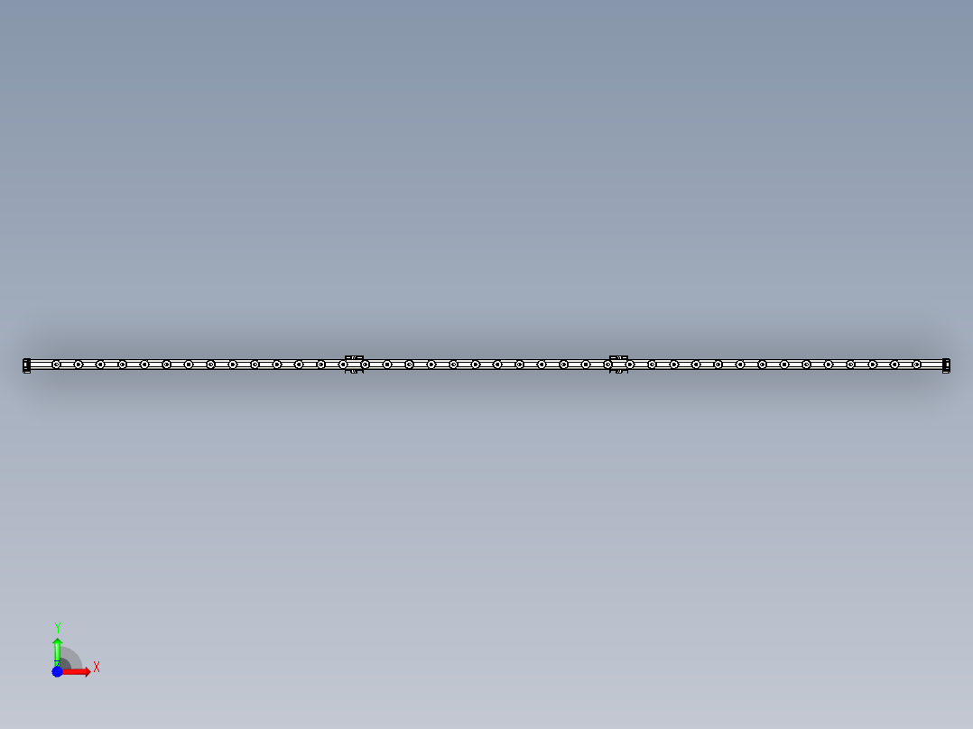 基恩士SJ-H252A_kc图纸模型前视图