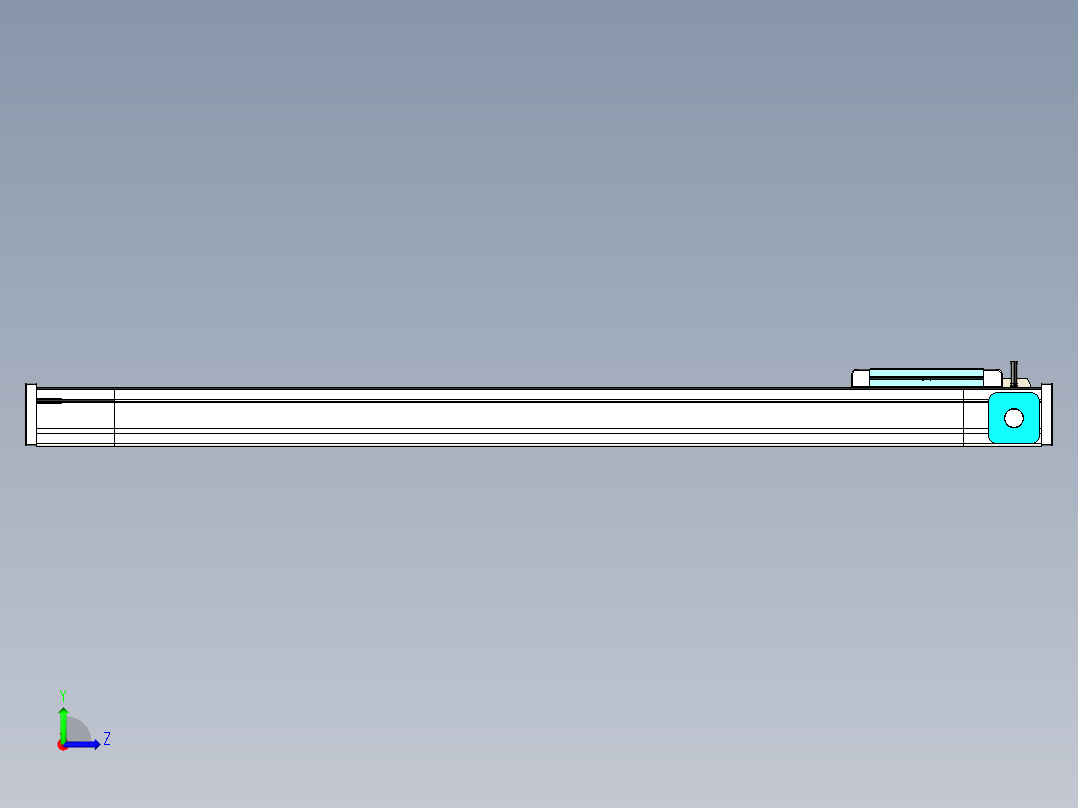 欧规系列-LB6A-L130-S850-BL-ZP40-C3左视图