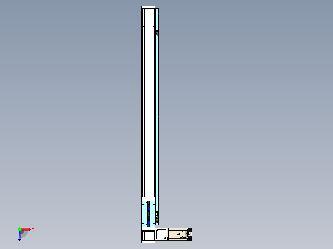 欧规系列-LB6A-L130-S850-BL-ZP40-C3俯视图