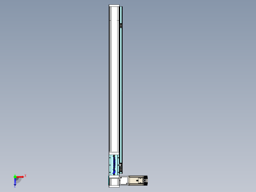 欧规系列-LB6A-L130-S850-BL-ZP40-C3俯视缩略图