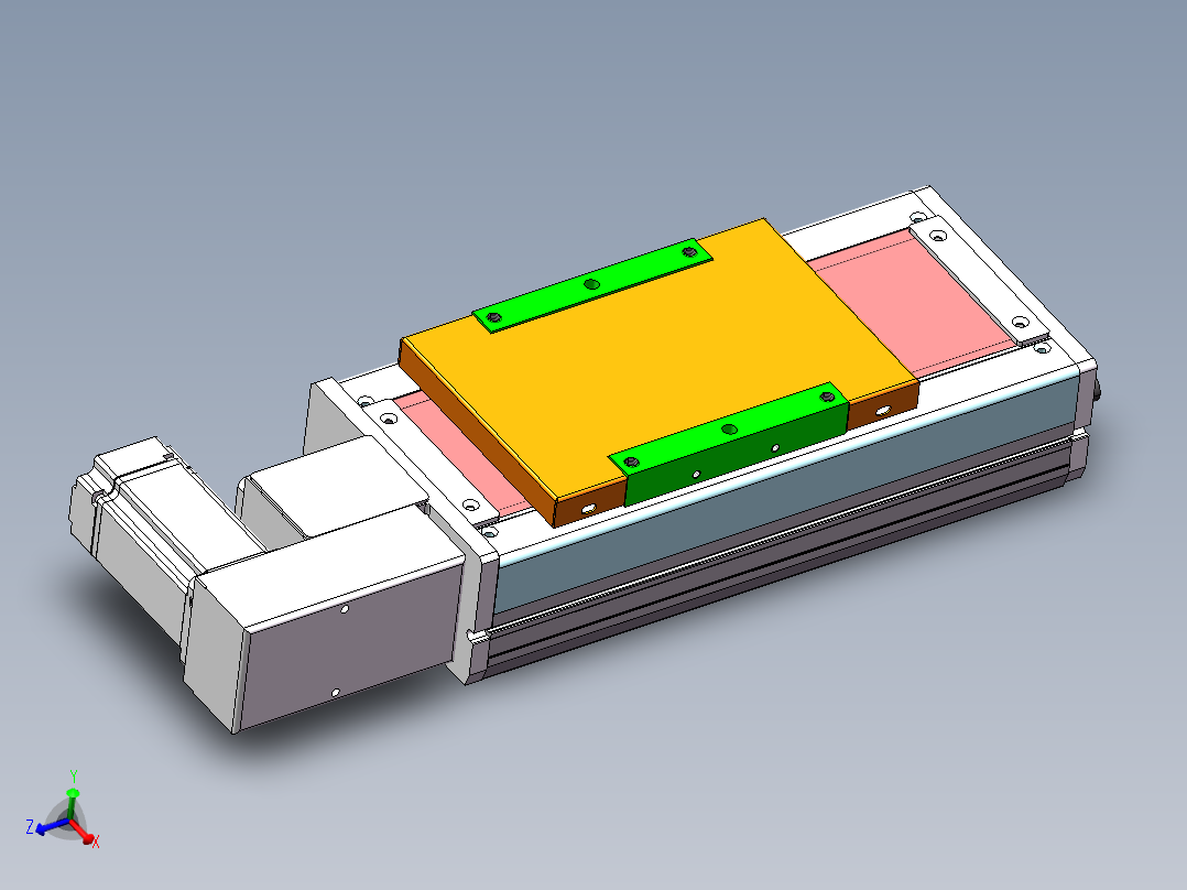 MCB同步带全封闭MCB17-R-400W主视图