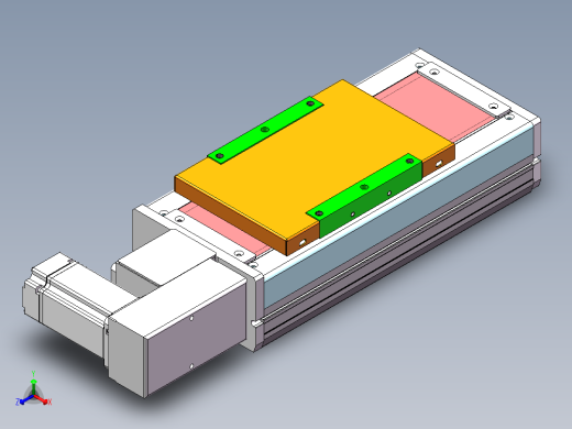 MCB同步带全封闭MCB17-R-400W正等轴测缩略图