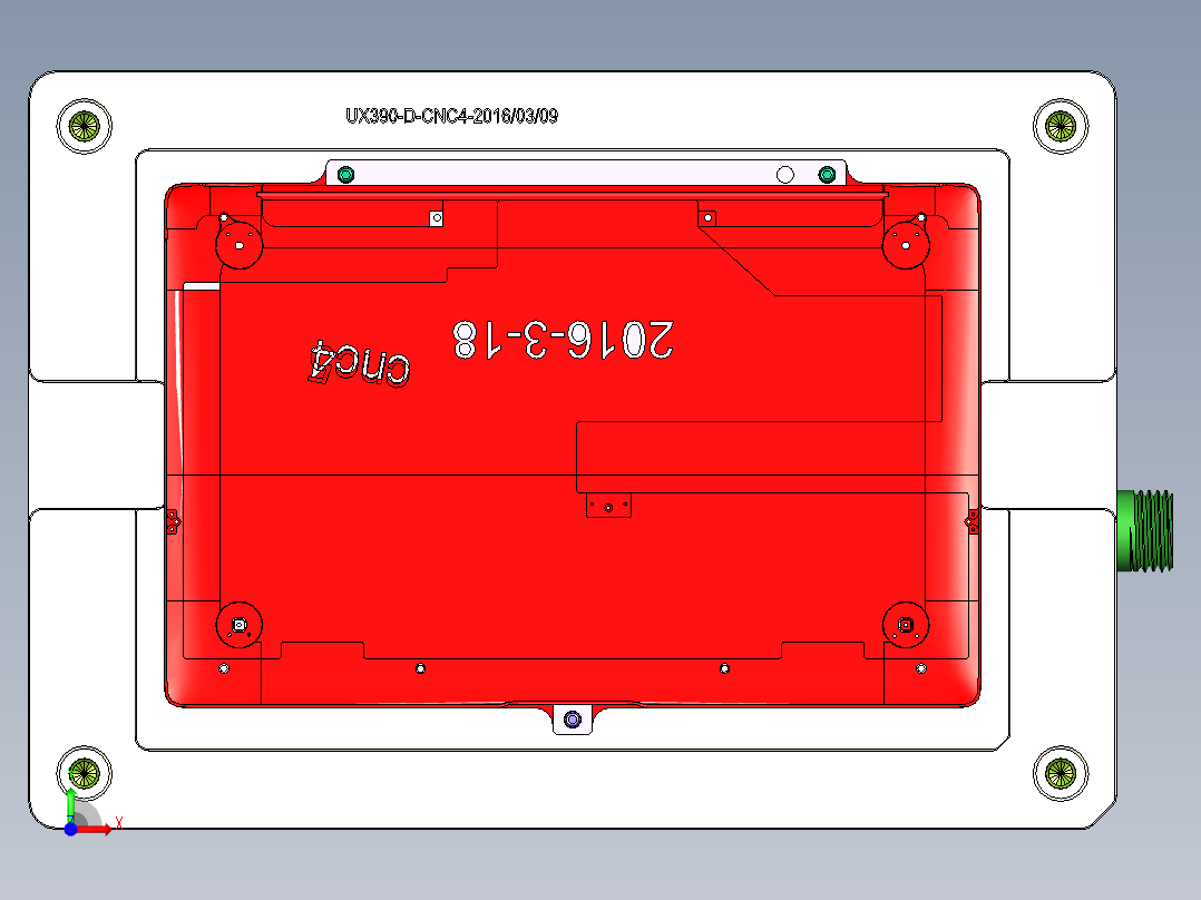 UX390-D-CNC4-0321前视图