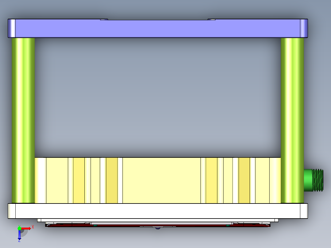 UX390-D-CNC4-0321俯视图