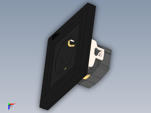 施耐德电气Asfora插座俯视缩略图