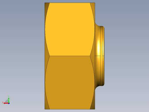 水管接头Hose Nut Reducer 95GH-12-2后视缩略图