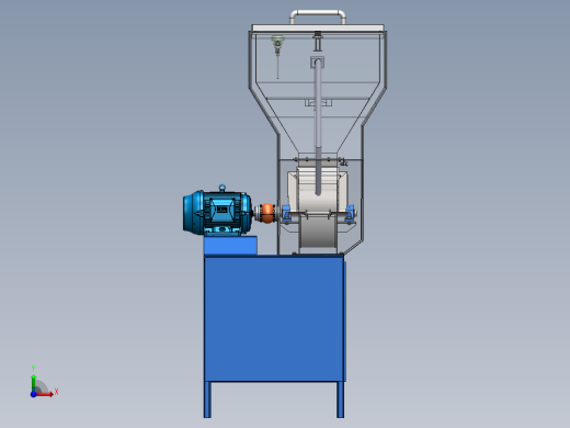 超微冷冻粉碎机前视缩略图