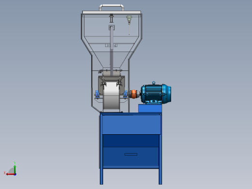 超微冷冻粉碎机后视缩略图