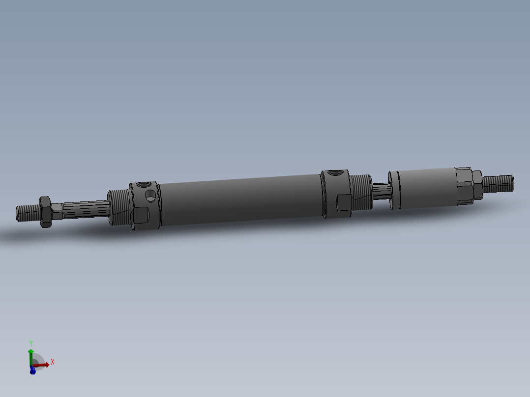 气缸MACJ25x60-30主视图