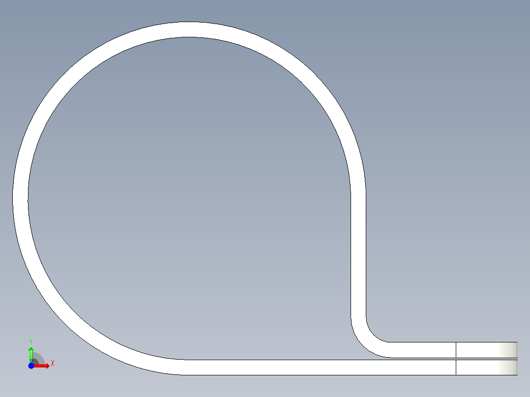 HP 系列 P 夹-H17P-NA前视图