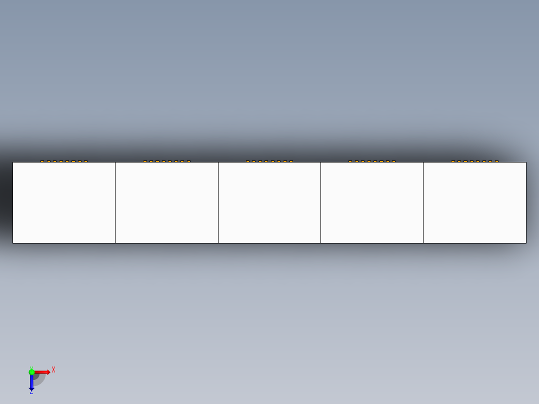 TL-SG105E路由器俯视图