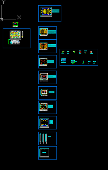 笔记本D壳冲切缺口模具设计图