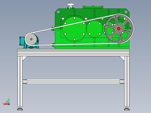 新能源货运汽车变速箱传动系统设计后视缩略图