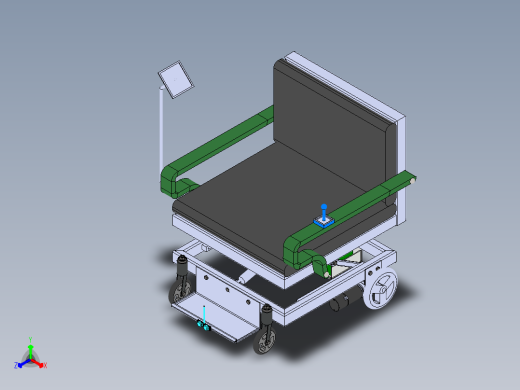 A3003376-自主轮椅正等轴测缩略图