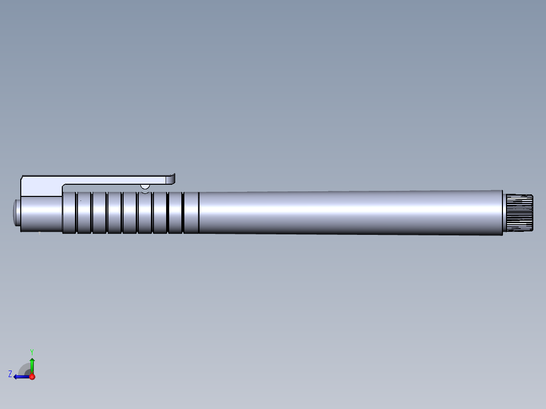 笔、中性笔、铅笔(14)右视图