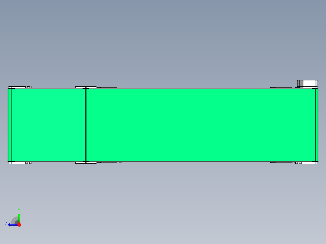 升降皮带右视图
