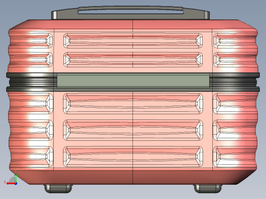 化妆箱设计后视缩略图