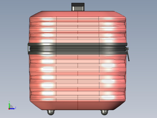 化妆箱设计左视缩略图