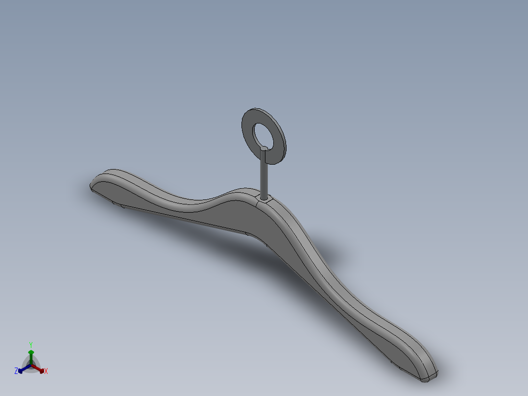 衣架@Hanger正等轴测图