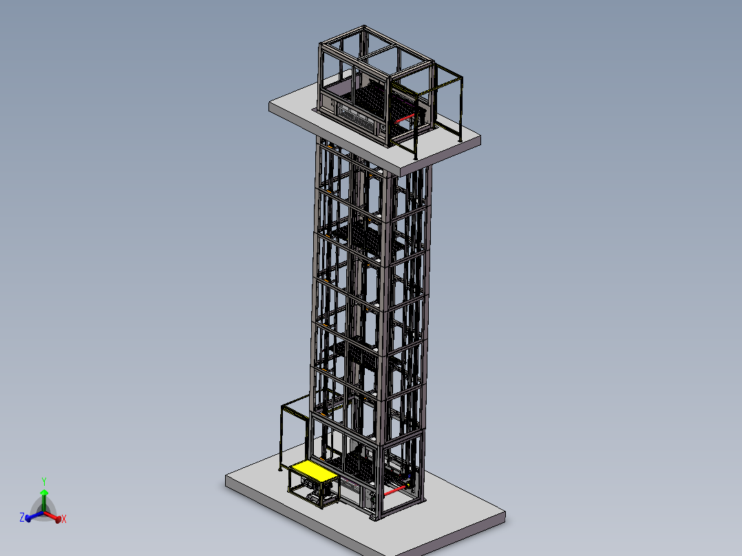 连续式提升机(8托盘)  sw22