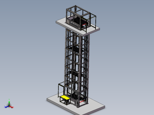 连续式提升机(8托盘)  sw22