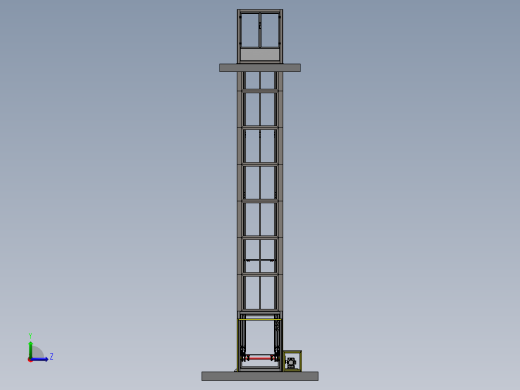 连续式提升机(8托盘)  sw22左视缩略图