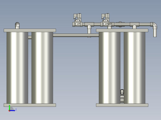 WRT-E03-16中间罐组件左视缩略图