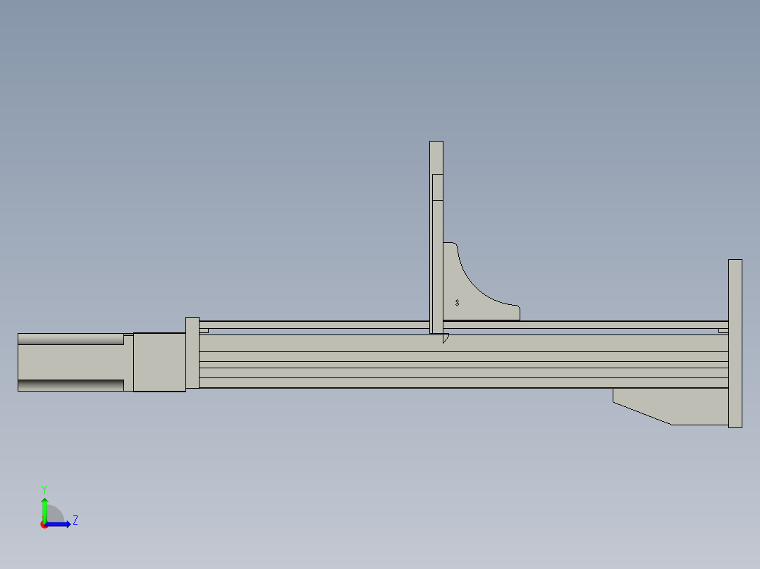 170-550电动升降左视图