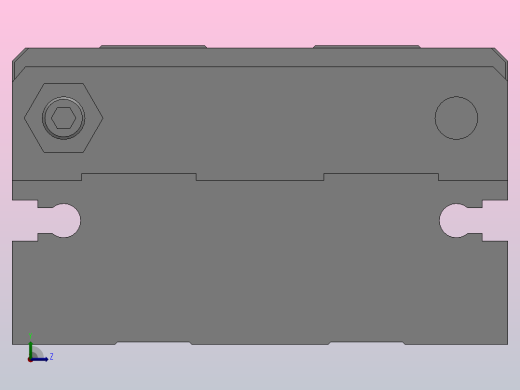 MXW12 精确气动滑台（行程：50～75）[MXW12-50]左视缩略图