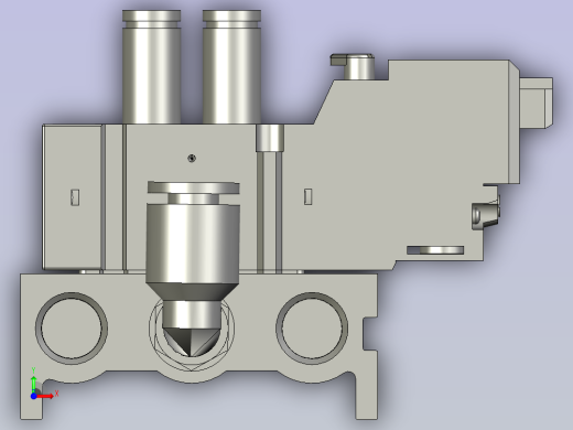 分料吸头五连座前视缩略图