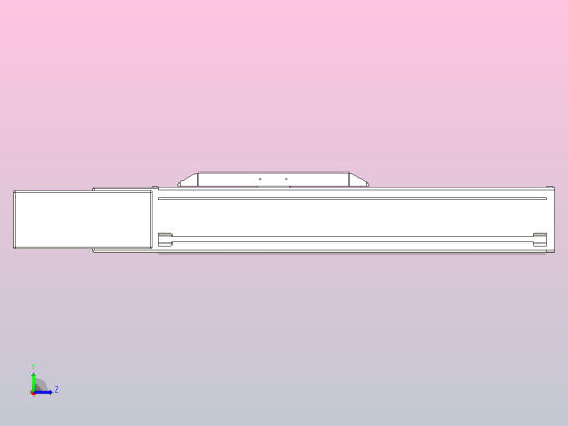 伺服电机集成皮带传动直线执行器TPA-OCB-100-192-L150-DR-P75-N3左视缩略图