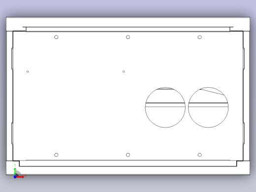 单回动态补偿箱800X450X1350前视缩略图