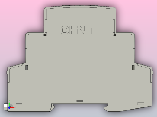 NTE8-M1时间继电器三维模型202012前视缩略图
