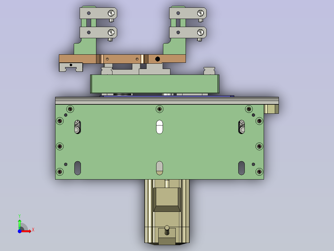 凸轮机械手(ppu机械手)前视图