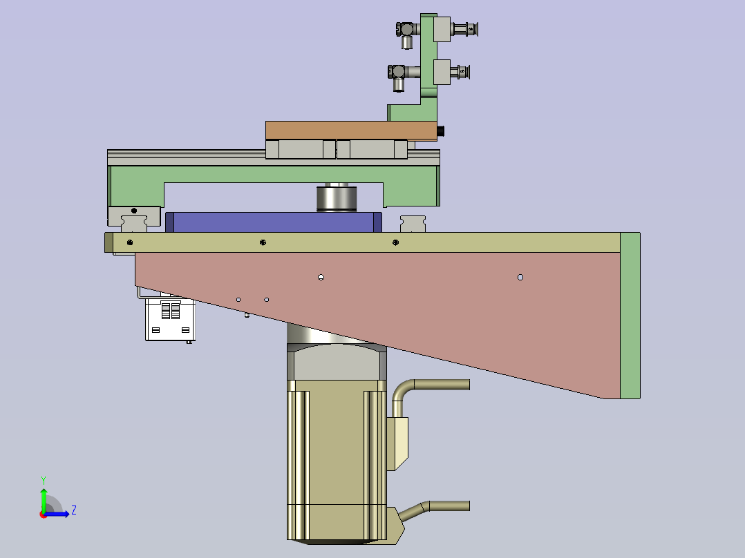 凸轮机械手(ppu机械手)左视图