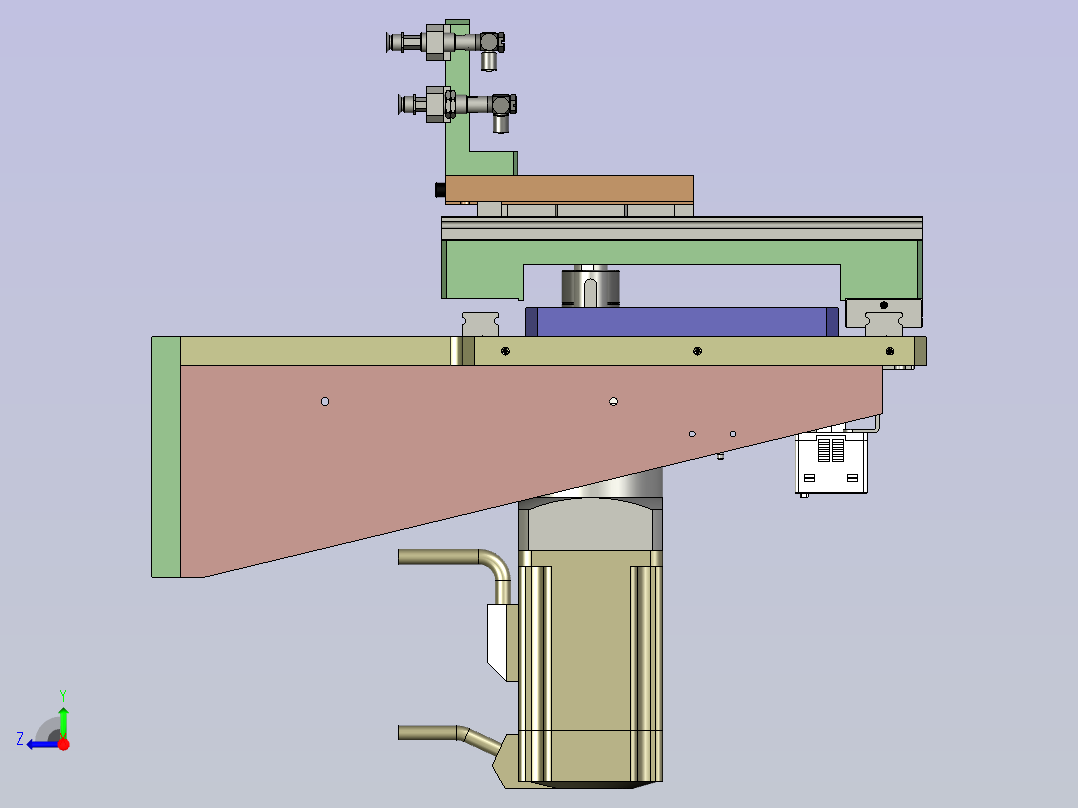 凸轮机械手(ppu机械手)右视图