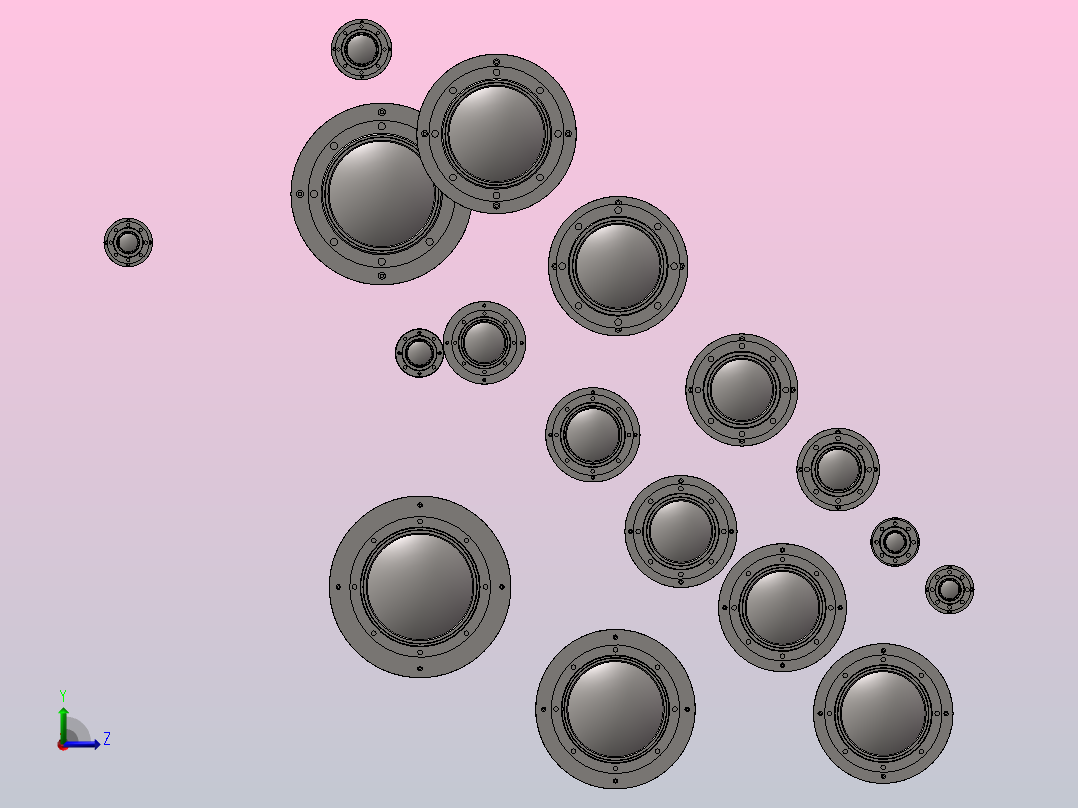 PB型波纹管补偿器 17款左视图
