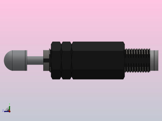 HRB系列液压缓冲器[HRB-C1411-S]右视缩略图