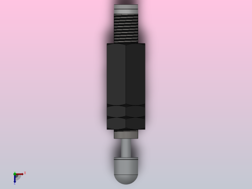 HRB系列液压缓冲器[HRB-C1411-S]俯视缩略图