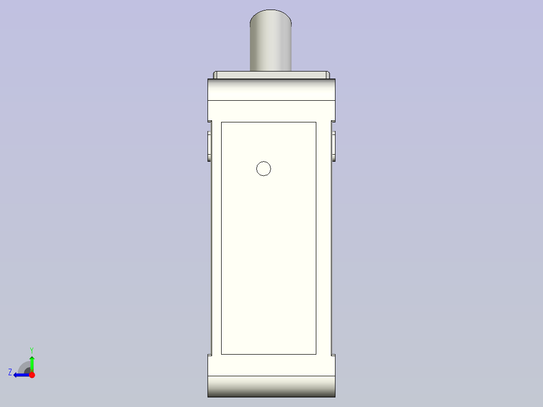 深浦激光位移传感器 LM-S激光位移右视图