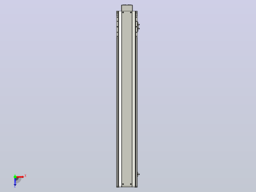 SYS14-900-BM-200W滚珠花健、支撑座、滚珠丝杠、交叉导轨、直线模组.STEP俯视缩略图