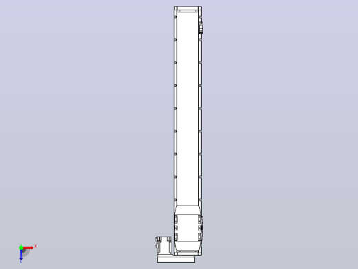 滚珠丝杠直线轴内置导轨TPA-GCR-120-1610C-L850-MR-M40-N3俯视缩略图