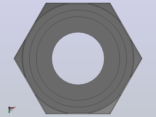 IBA 内螺纹直通过渡接头_IBA-G04G02俯视缩略图