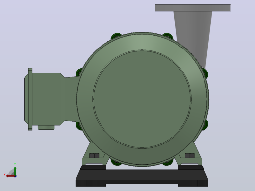CQB型法兰式氟塑料合金磁力泵[CQB40-25-120F]后视缩略图