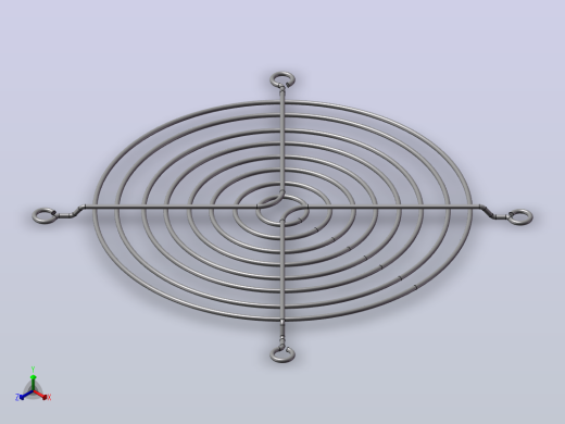 User Library-grille ventilateur 120mm - 544-0548_护网正等轴测缩略图