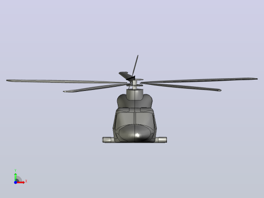AW139直升机前视缩略图